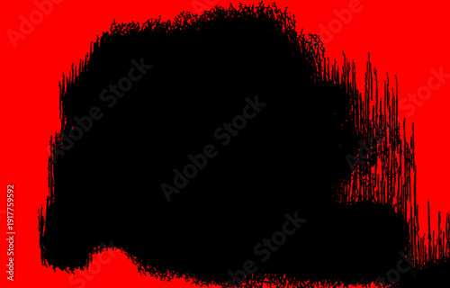 A bold abstract background with rough grunge texture red brush strokes . perfect for posters, banners, album covers, and creative digital projects where a bold and edgy aesthetic is required