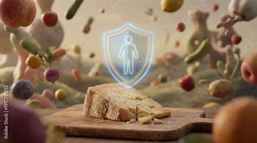 A nutrient-rich cheese stan...
