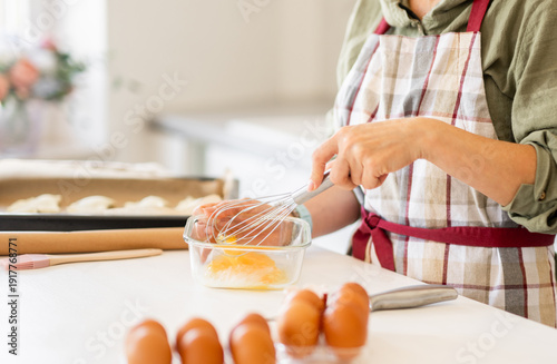 Wallpaper Mural Woman Beating Egg For Baking Torontodigital.ca