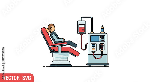 Dialysis Machine Medical Treatment.