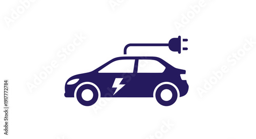 Electric Car Charging Station.