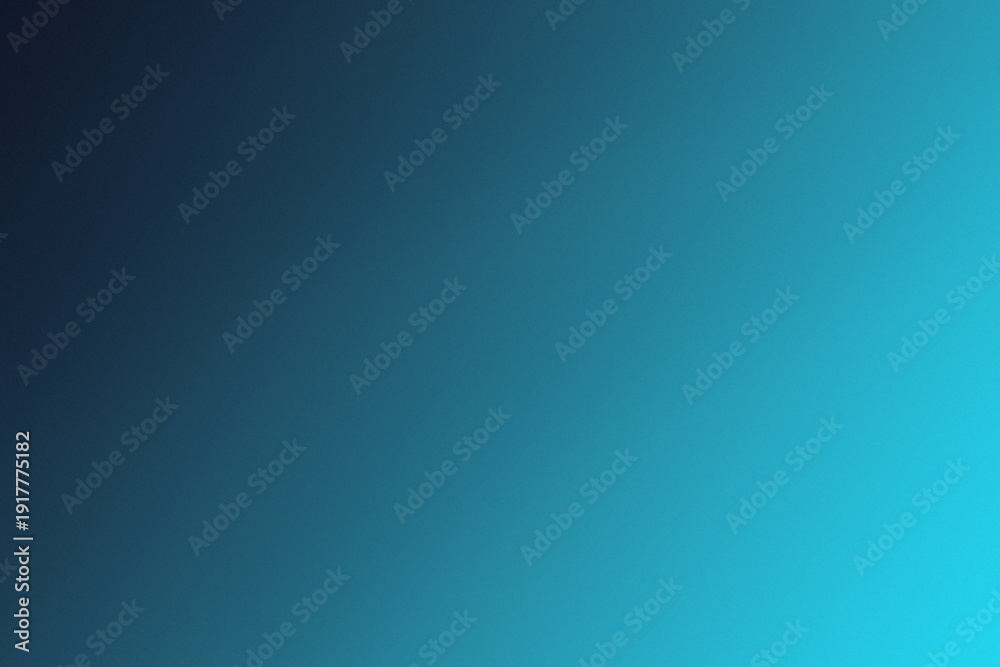 Obraz premium Beautiful smooth gradient background transitioning from deep navy blue to vibrant bright cyan creating abstract visual texture.