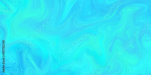 abstract blue liquid marble background with vibrant turquoise swirls spilled acrylic paint, creating a dynamic sense of motion.