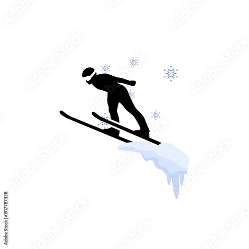 Set vector vertical 2026 Winter Games poster cover. 2026 Winter Games poster collection with ski man and snowboard bold sport message. EPS 10