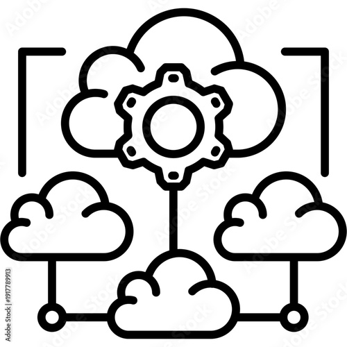 Cloud Computing Icon