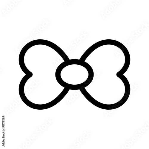 Bowtie Icon Vector Symbol Design Illustration