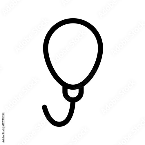Balloon Icon Vector Symbol Design Illustration