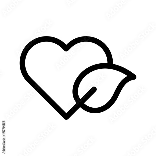 Vegetarian Icon Vector Symbol Design Illustration