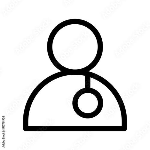 Doctor Icon Vector Symbol Design Illustration