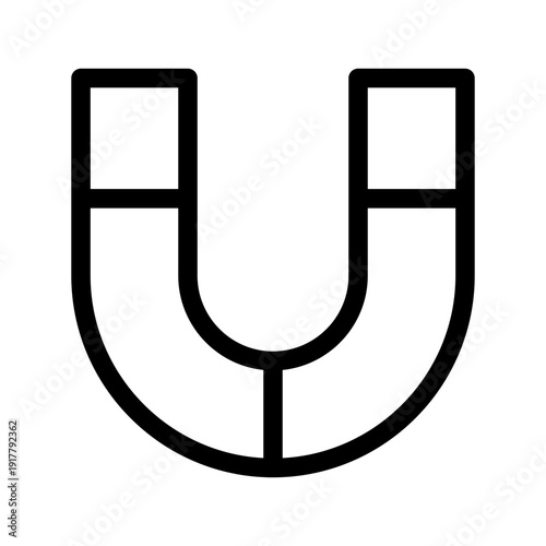 Magnet Icon Vector Symbol Design Illustration