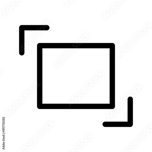 Size Icon Vector Symbol Design Illustration