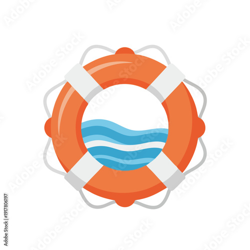 Colorful Lifebuoy Ring for Safety and Rescue Equipment