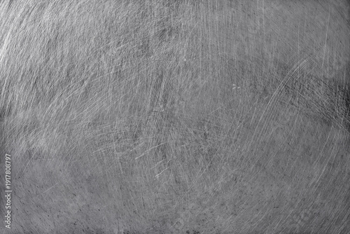 aluminium metal texture background, scratches on polished stainless steel.