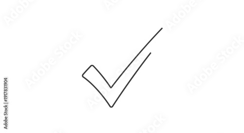 Simple Black Check Mark Icon 1.