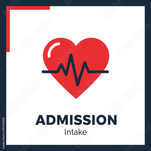 Graphic Depiction of Healthcare Admission and Medical Intake for Patient Services