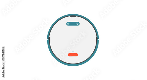 Robot Vacuum Cleaner Icon.