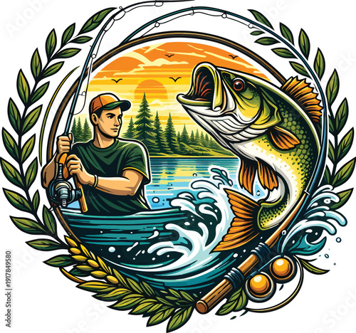 Clean vector illustration of a green seedling sprouting from fertile soil, symbolizing growth and new beginnings