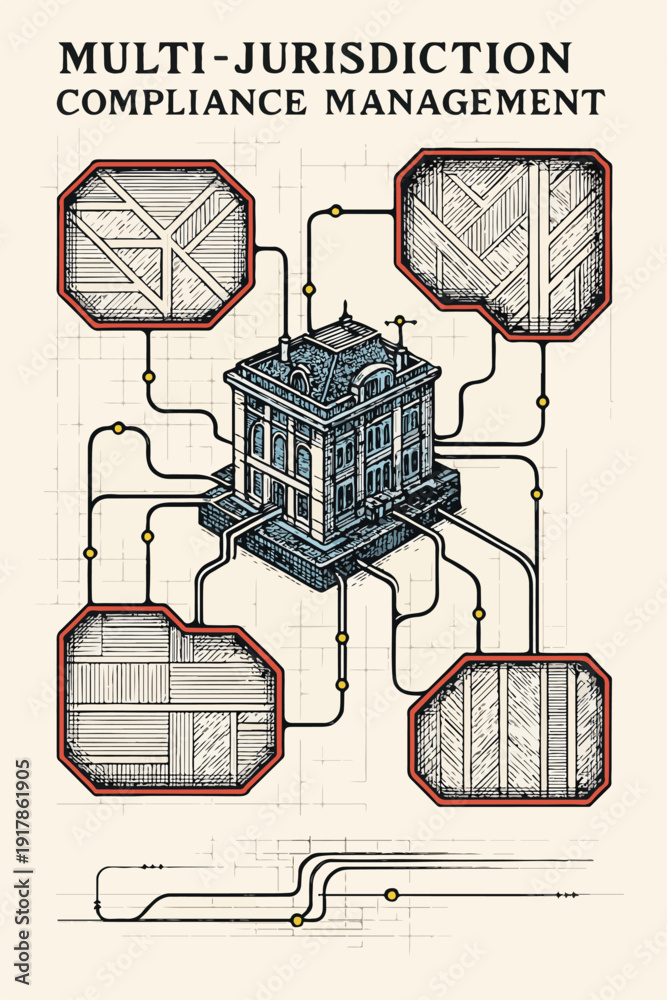 Φωτογραφία Multi-Jurisdiction Compliance and International Regulatory Management illustrati