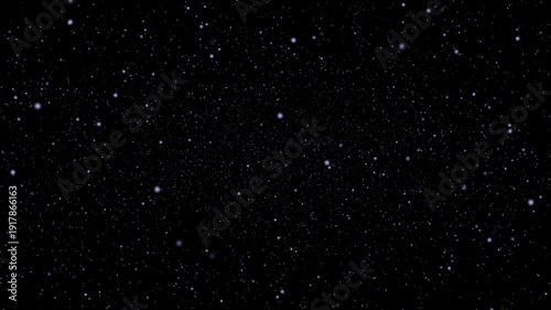 alpha PNG. Looping zoom in particles dust animation. Fly in through particles template. Combine with your video or make parallax photo animated. Galaxy stars or snow particles 4k video.black screen.4k