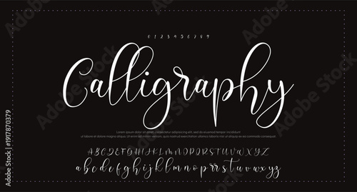 Best Alphabet Signatures Handsaw Brush Script Logotype Font lettering handwritten 