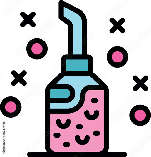 Nasal spray is used for treating rhinitis and common cold symptoms