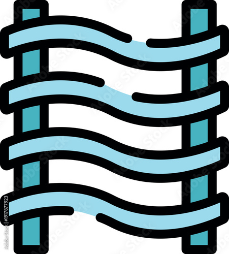 Flexible heating element with zigzag wires ensuring efficient heat distribution for warmth and comfort