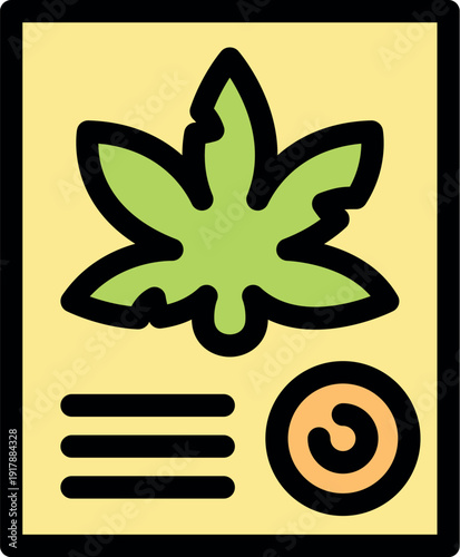 Close up of cannabis packaging displaying dosage and brand information, highlighting responsible use and product details