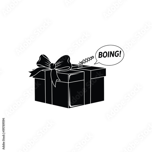 Boing! Surprise Gift Box with Spring Action