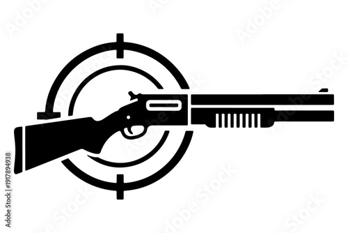 Double-Barreled Shotgun Icon