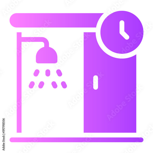 time gradient icon