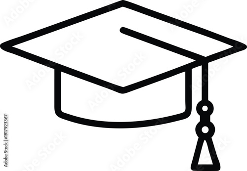 graduation cap and diploma