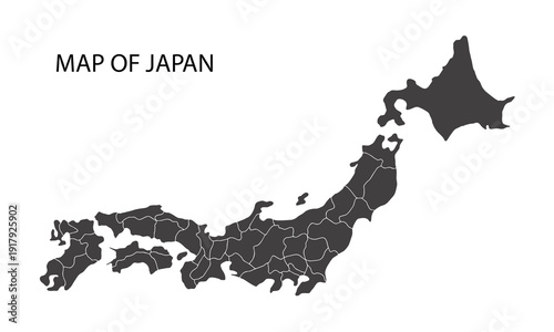 map of Japan