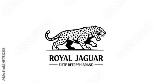 Royal Jaguar Logo Design for Elite Brand Identity