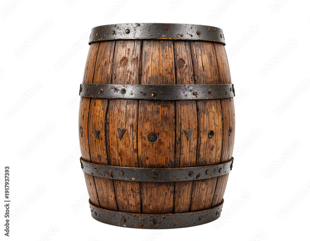 Fototapeta premium old wooden barrel