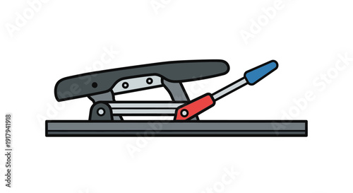 Stapler with Staple Gun.