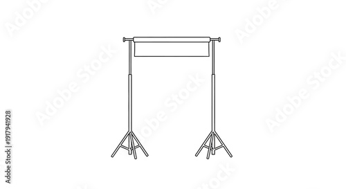 Studio Photography Backdrop Stand.