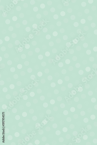 Easy to Use Mint Green Polka Dot Background, High Resolution Soft Nuance Color Texture, Vertical Full Frame 使いやすい縦型ドット背景