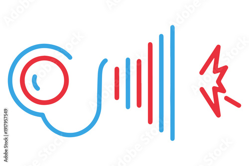 Radio Media Broadcast Lineal Element Simple Shapes Vector