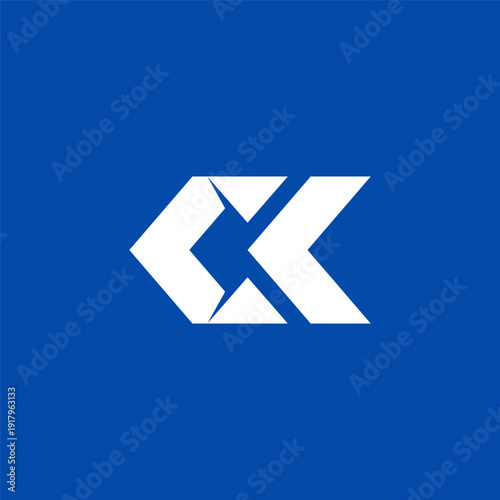 Modern Monogram CX Logo Design