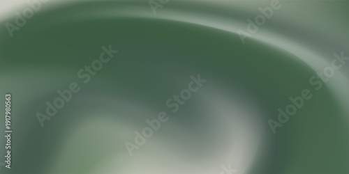 Abstract wavy green background with gradient mesh. Blurred fluid colorful background. Modern design template for web covers, ad banners, posters, brochures etc