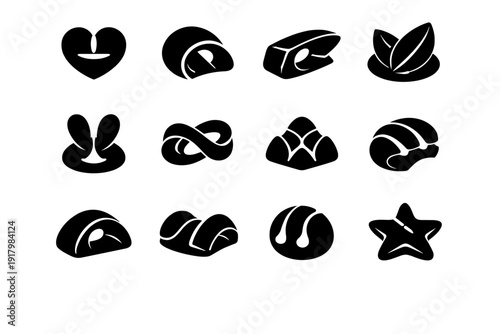 Form image outline wire aesthetic vector holder icon generation cable clip simple