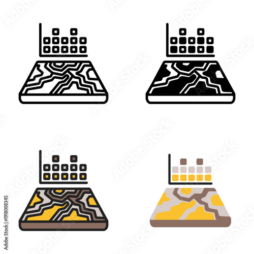 Heatmap Visualization is representing data intensity using color variations across maps.