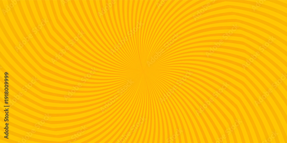 Obraz premium Bright orange and yellow rays background