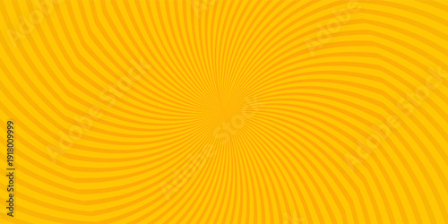Bright orange and yellow rays background