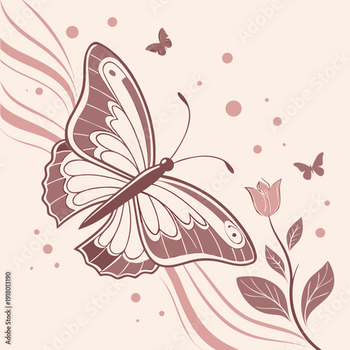 abstract floral background