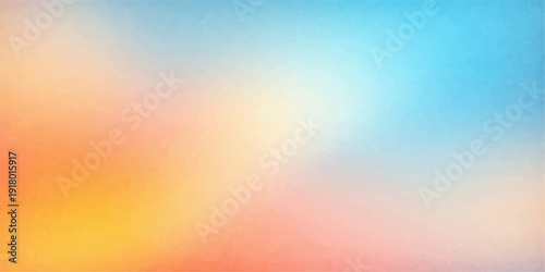 An abstract watercolor background with a bright rainbow gradient texture and colorful light patterns creates a vibrant vector wallpaper design featuring soft motion blur and copy space for art