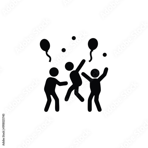 People Releasing Balloons into the Air