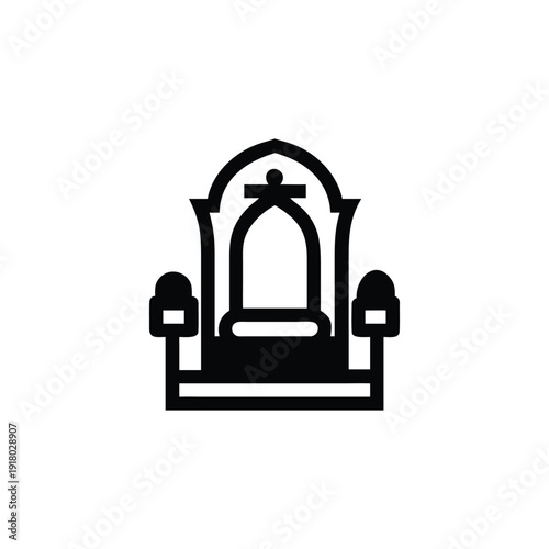 Ancient tree silhouette with glowing roots illustration