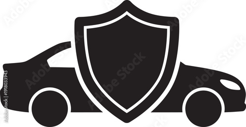 Protected vehicle with shield security concept for safety and insurance