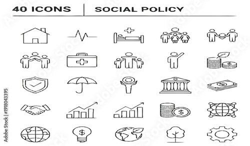 Simple black and white illustration of a basketball and globe